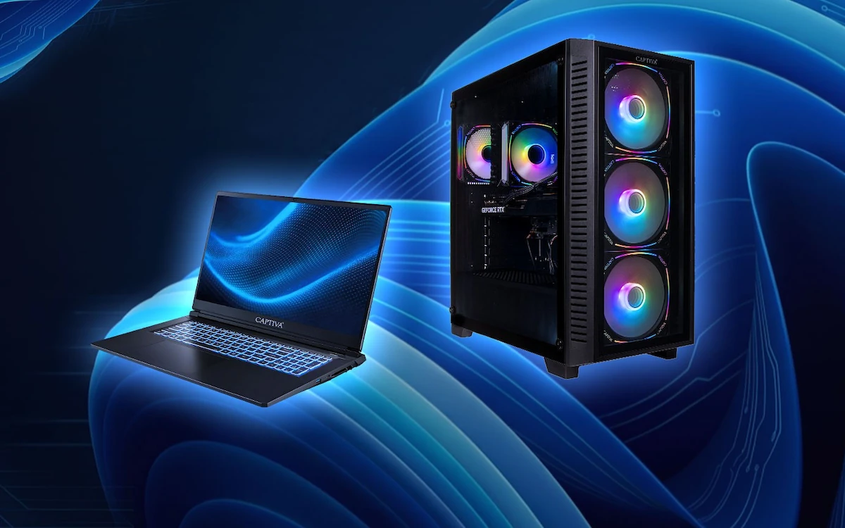 Erlebe Gaming neu mit CAPTIVA und Windows 11