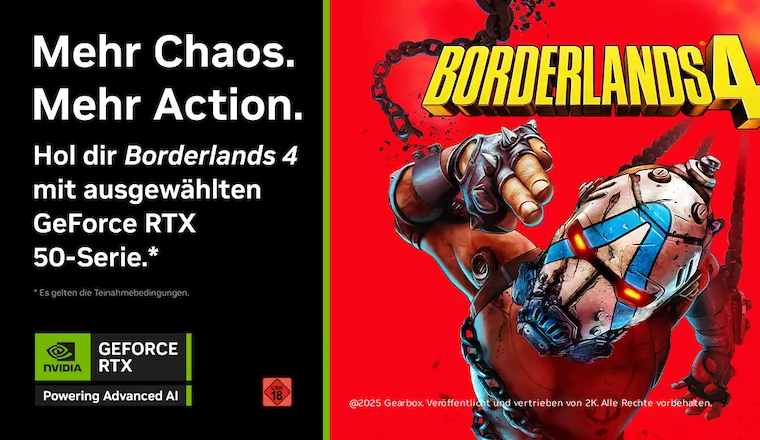 Borderlands 4 GeForce RTX 50-Serie Bundle