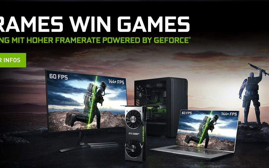 FRAMES WIN GAMES: Gaming mit hoher Framerate powered by GeForce