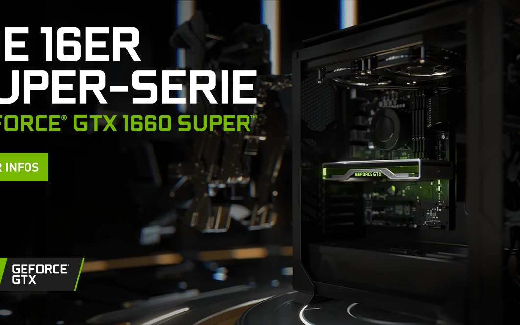 Die 16er SUPER-SERIE GeForce® GTX 1660 SUPER™