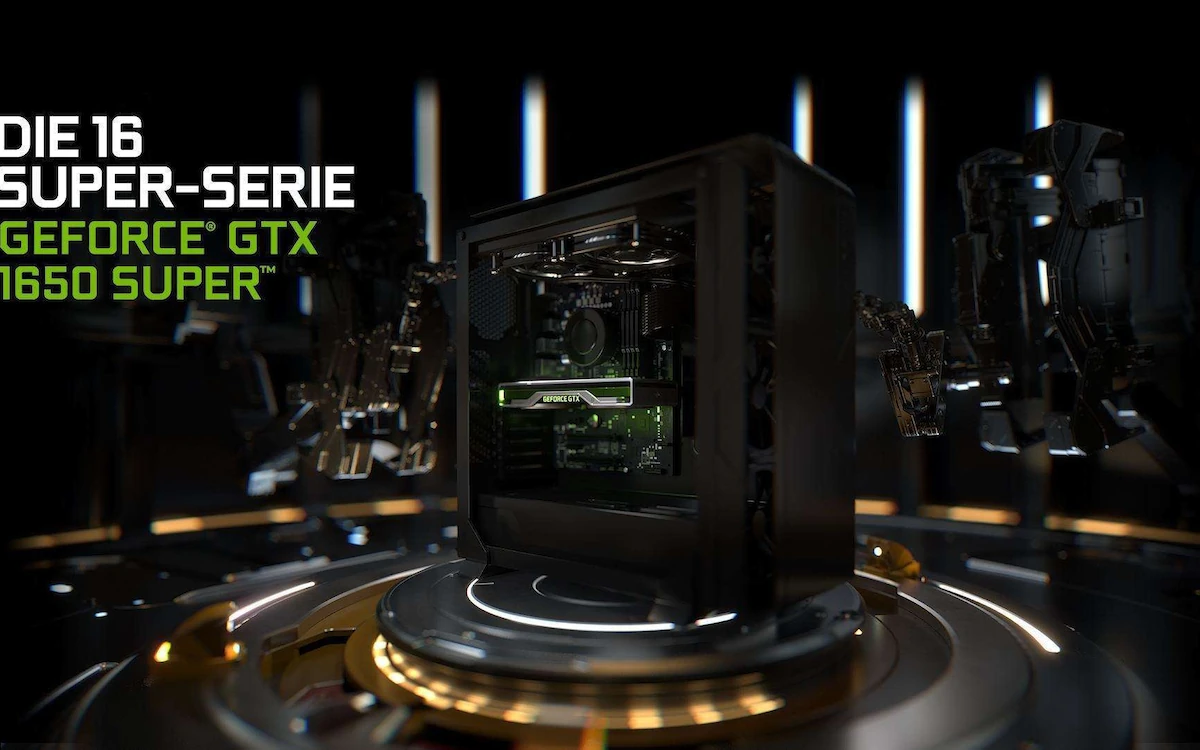 Die 16 SUPER-SERIE GeForce® GTX 1650 SUPER™
