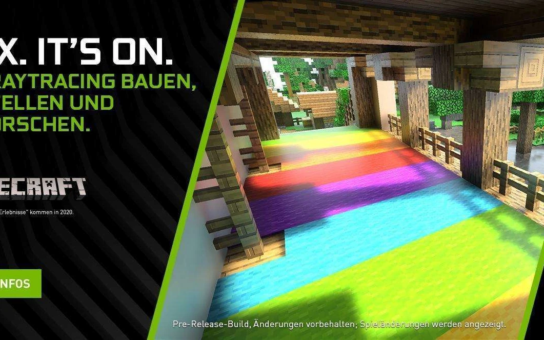 Minecraft mit GeForce RTX™