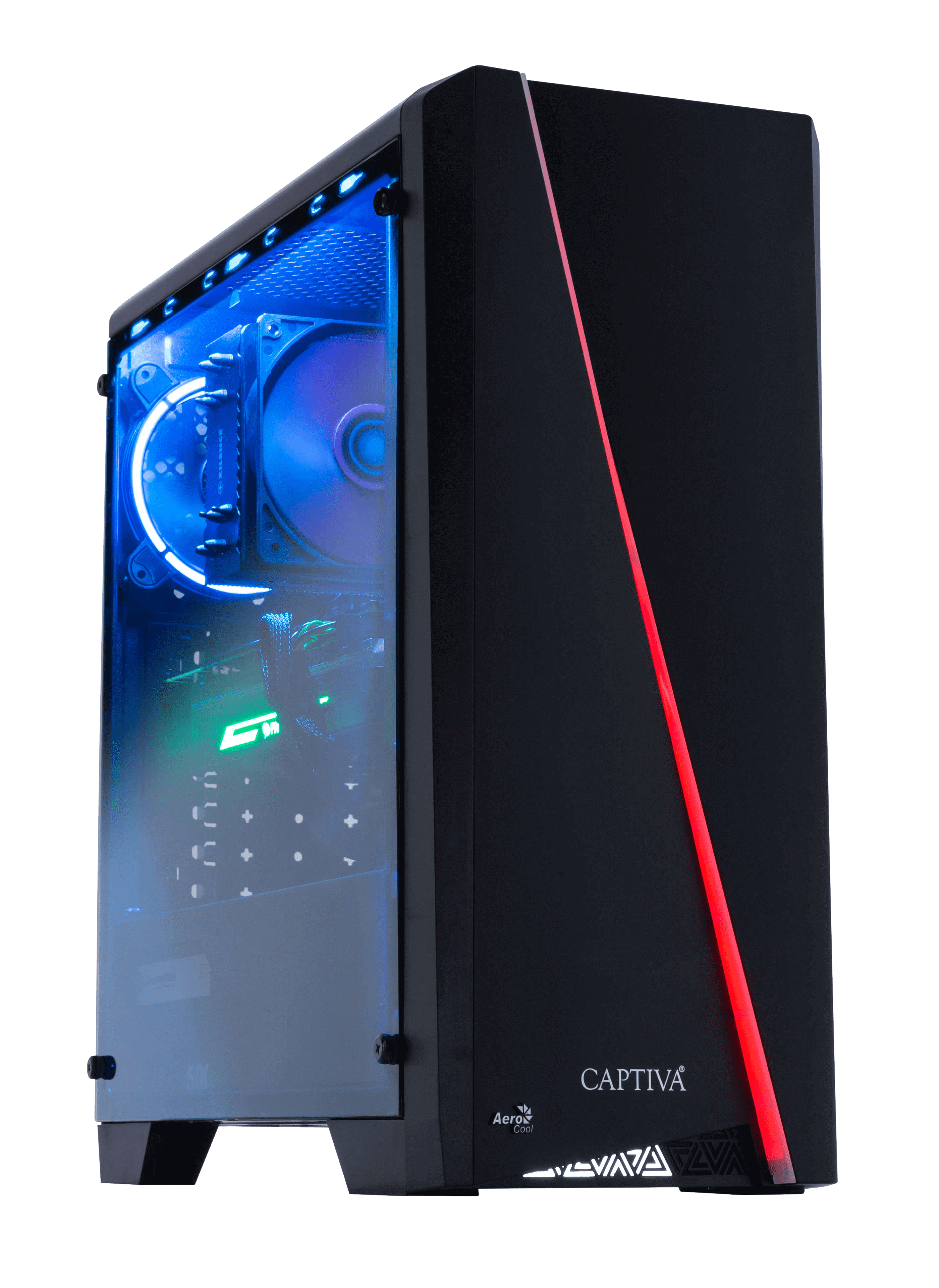 CAPTIVA Gaming PC: AMD Ryzen 5 2600 & AMD Radeon RX 580