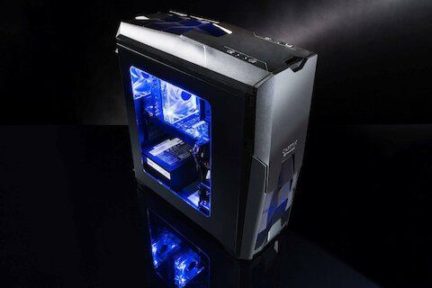 Captiva GTX 1070 PC Thermaltake Gehäuse Blaues LED
