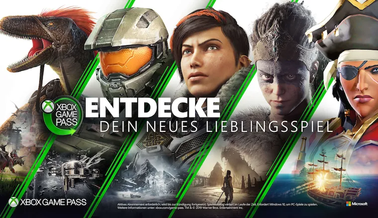 30-Tage-Testversion für Xbox Game Pass