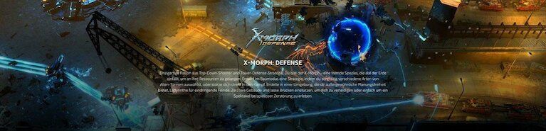 Xmorph Game Coupon bei Gaming PC enthalten