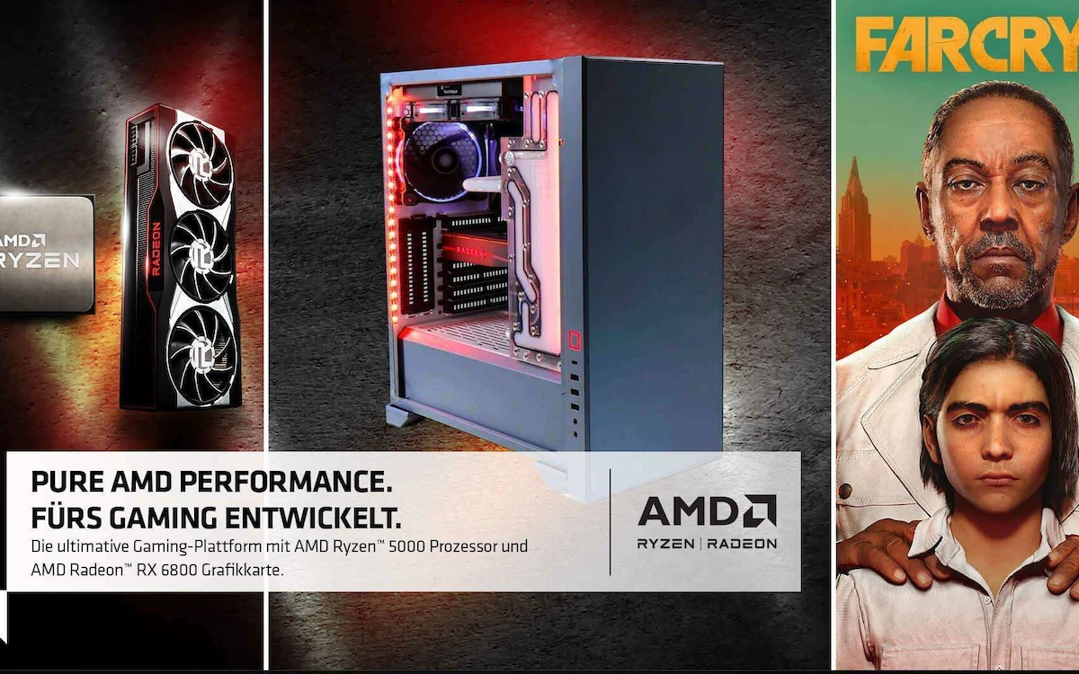 AMD Ryzen™ 5000 und AMD Radeon™ RX 6800: die ultimative Gaming-Plattform