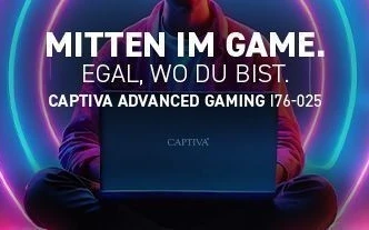 Willkommen in der Zukunft: Der neue CAPTIVA Advanced Gaming I76-025