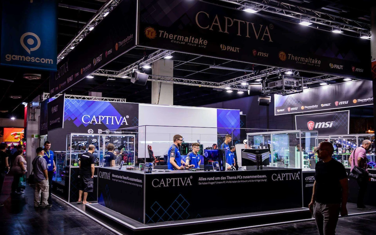 CAPTIVA auf der gamescom: Los geht's!